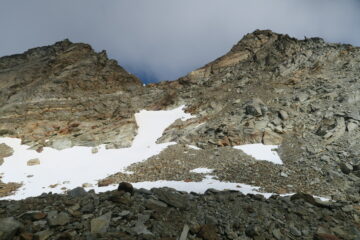 da qui proseguit per l'itinerario che sale dal Col de la Sachere