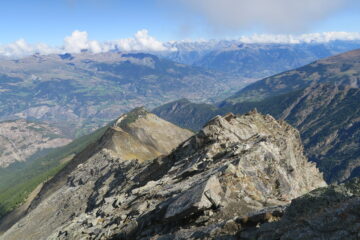 la cresta dalla cima