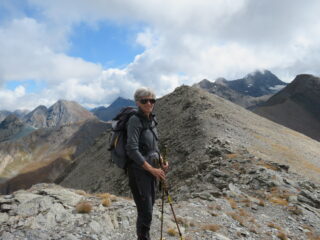 dalla prima cima verso la seconda