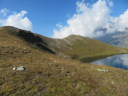 La P.ta Cornet, sopra il lago omonimo
