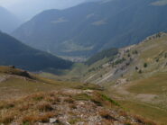 vista su Ollomont dalla P.ta Cornet