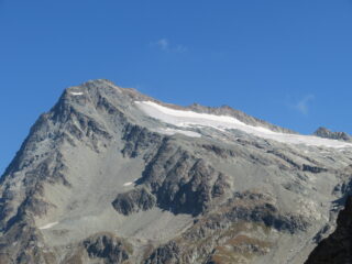 il ghiacciaio del M. Gelé, sempre più ridotto...
