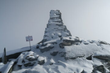 il robusto ometto della Becca di Tos
