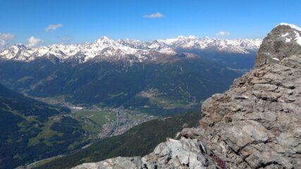 Vita su Bormio dalla cresta