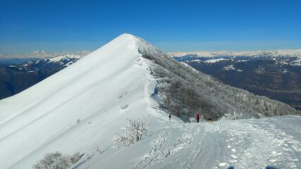 Tratto finale prima della cima