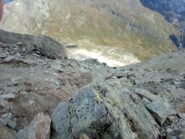 Natura del terreno, quando non ci arrampica per facili blocchi