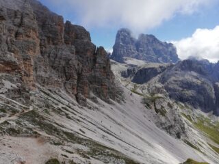 Tratto verso il Rifugio Pian di Cengia