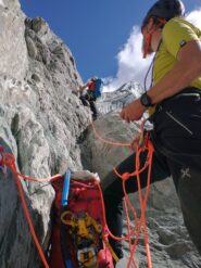 sul tratto spittato, max 3