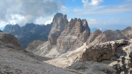 La Valle del Vaiolet dal Passo Principe
