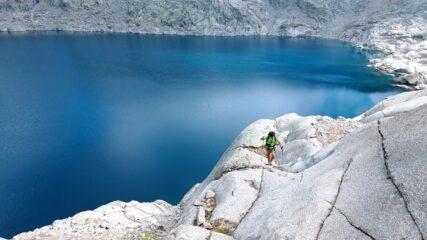 Girando intorno al lago Gelato