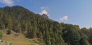 La Tete du Mont vista dalla partenza