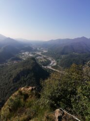 Panorama dall'arrivo della Falconera