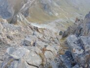 scendendo verso la cima est