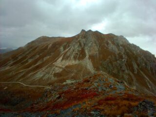 Verso l'antecima del Becco Grande