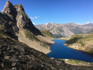 lago blu e Corno Talli