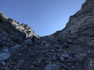 il canale prima del colle passetto