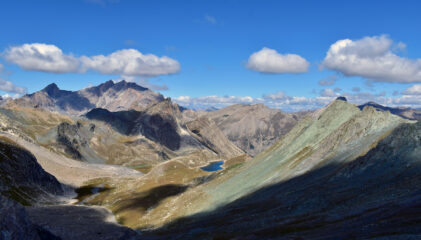 L'alta valle Ubaye dalla Tete du Vallonet