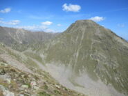 Il Monte Saletta visto dalla salita al Monte Laroussa
