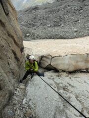 Tratto finale in discesa dal Col Chasseur