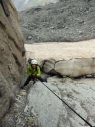 Tratto finale in discesa dal Col Chasseur