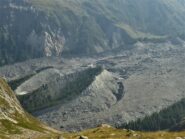 Parte bassa del ghiacciaio del Miage