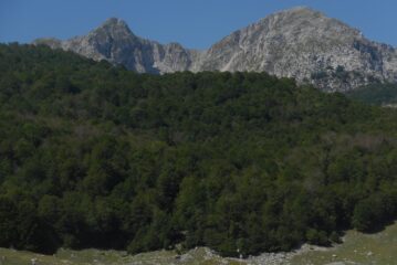 Panorama sulle punte circostanti