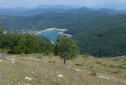 Il lago della Montagna Spaccata