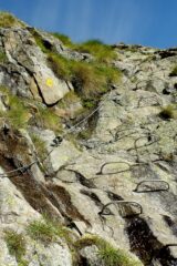 Ferrata semplice e molto attrezzata