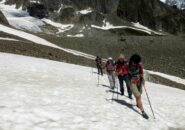Ultimo nevaio prima del colle
