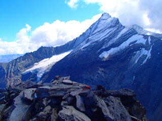 la nord della grivola vista dalla cima