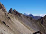 In lontananza il Monviso.