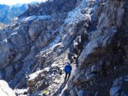 Il tratto che precede la trincea.