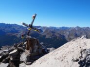 La croce di vetta.