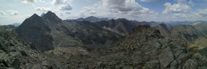 Panoramica verso ovest