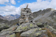 In vetta alla Punta Lazouney