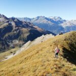 Sulla dorsale del Petit Argentier