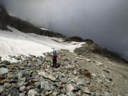 Accesso al nevaio.