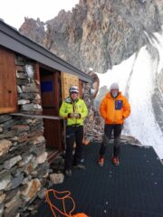 dalla capanna, il pendio iniziale