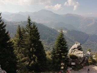 vista su Prato Nevoso e Artesina
