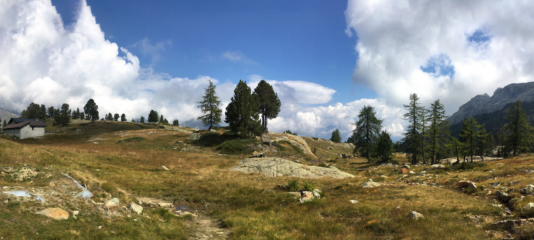 Panorama nei pressi di Coucy