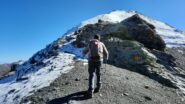 dal colle verso la vetta