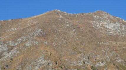 madonna alpina e croce della cima di crosa