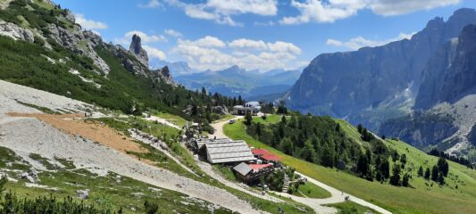 Rifugio Jimmy visto dall'alto