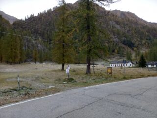 Inizio sentiero a Piamprato