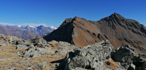 Panorama sul Mont Fallere