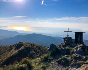 Panorama verso il mare da Punta del Corno