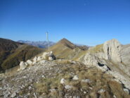 Il Fera' (m2245) e Cima Pertega' (m.2404) visti da Rocca Fera' (m.2221)