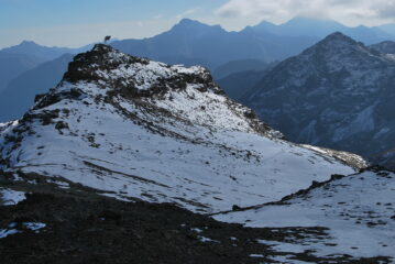 Bivacco Lateltin dalla cresta per la Testa Grigia