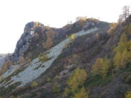 la rocca vista scendendo
