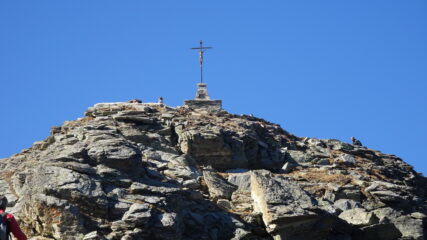in arrivo alla Becca di Viou